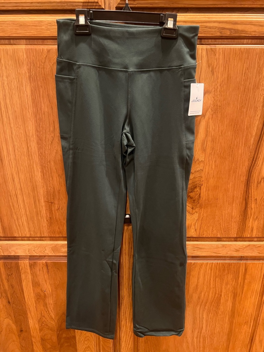 Jockey Dark Green High-Waist Leggings